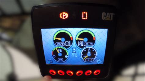 customized guage for cat skid steer|cat tach gauge parts.